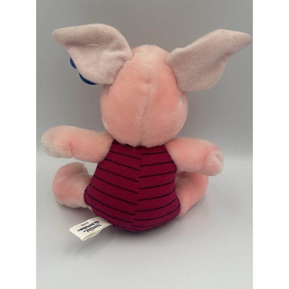 Disney World Vintage Original Plush PIGLET Winnie The Pooh Stuffed Toy - Picture 6 of 13